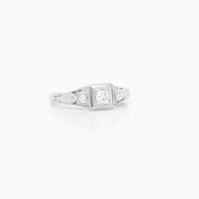 Antique Art Deco 14K Filigree