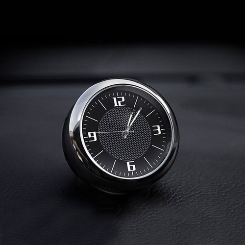 Black car clock interior - car,