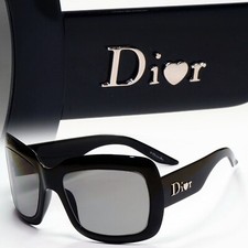 Dior Sunglasses 2010 Vintage Black Grey Oversized Extralight 1 D28CF 151024