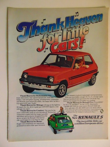 1976 renault little car - 1976,
