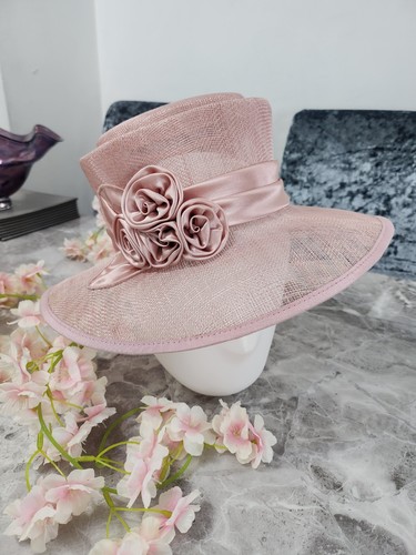 Bhs wedding pink hat floral - pink,