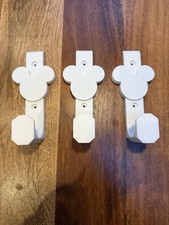 3 x White Mickey Mouse Disney