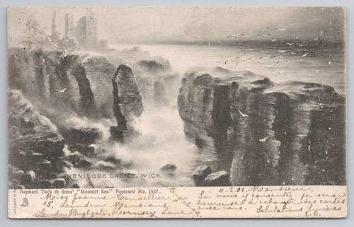Girnigoe castle wick caithness - girnigoe,