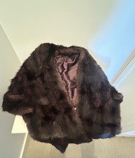 Mink Vintage Fur Stole Shawl