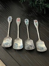 Souvenir Enameled Floral Motif