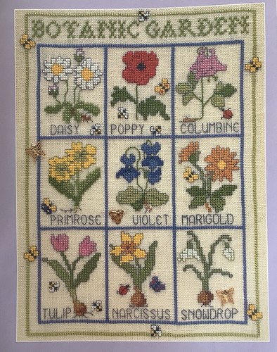 Cross stitch chart botanic - stitch,