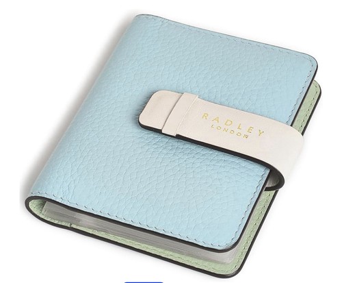 Radley blue leather card - radley,