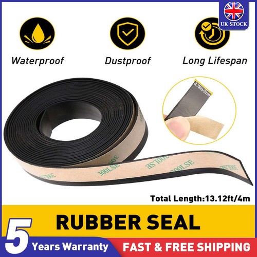 Rubber seal weather strip - 4m,