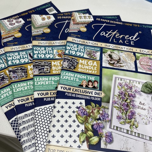 Tattered lace magazine bundle - magazine,