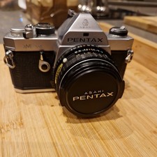 Pentax MX 35mm slr Film Camera With Smc Pentax-M 1:2.8 28mm Lens