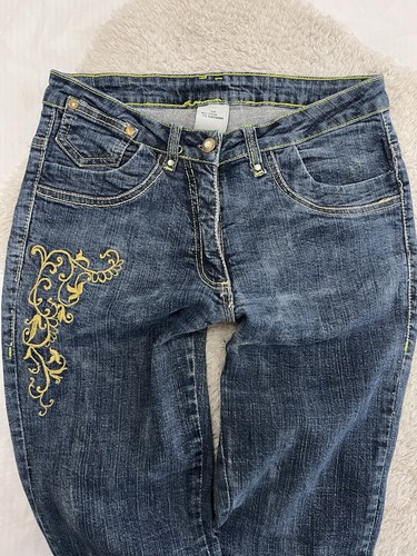 Vintage low rise denim blue - rise,