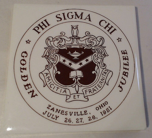Vtg phi sigma chi - chi, fraternity