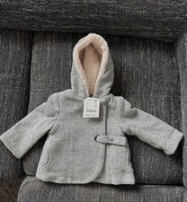 New Baby Girls' ZARA Coat/Jacket in Grey 6-9 months 74 cm