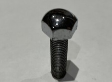 5/16” Classic Vintage Chrome Bumper Bolt Dome Thick Head