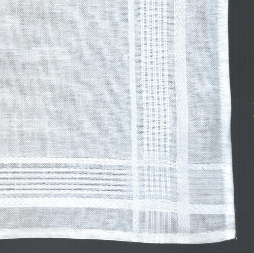 White cotton tablecloth with - white,
