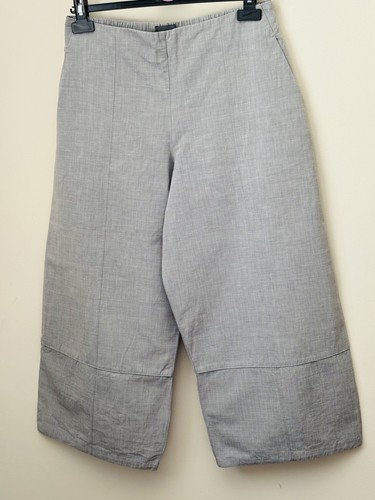 Oska light grey wide leg - light,