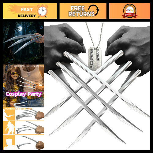 Wolf claws set for adults - wolf,