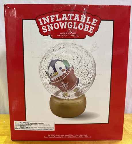 Inflatable snow glove stands - inflatable,