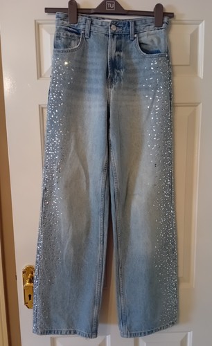 Jewel embellished jeans - jewel,