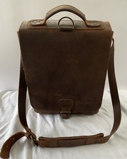 Ruitertassen Handcrafted Full-Grain Leather Writers Bag - Big enough for Laptop