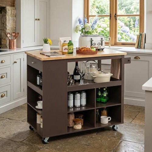 Kitchen island serving trolley - island,