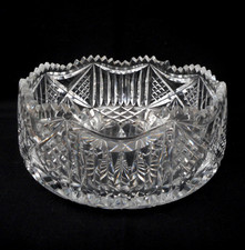 Cut lead crystal fruit /