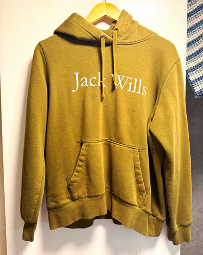 Jack wills green logo pullover - wills,