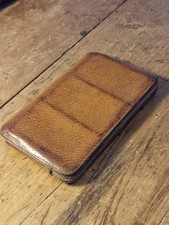 Vintage Tan Pigskin Leather