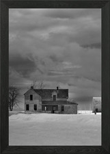 Abandoned House with Storm