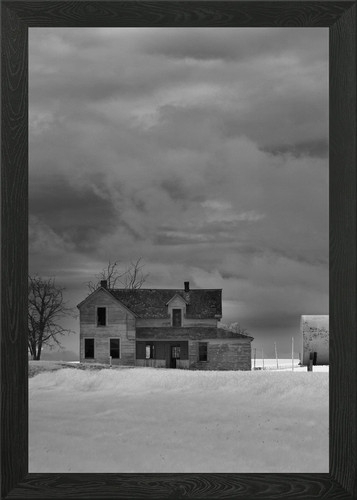 Abandoned house with - abandoned, storm