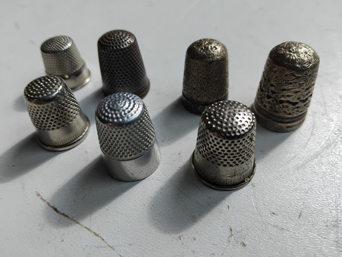 Vintage thimble collection - vintage,