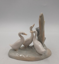 Lladro - Porcelain Nao Collection 'Three Ducks/Geese' Figurine 4"