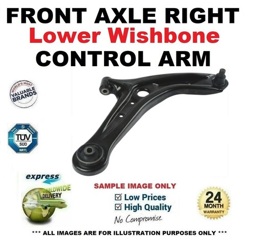 Front axle right lower - front,