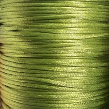 Satin Cord 2mm Rattail Knotting Thread 10m 30m 50m Sewing Craft Bracelet Making