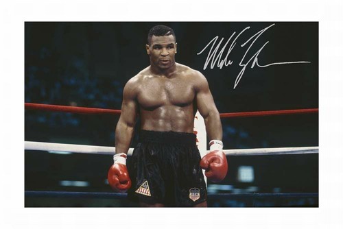 Mike tyson autograph - mike,