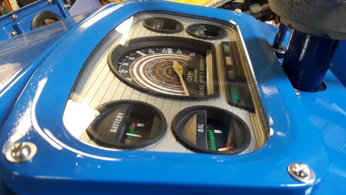 Glass panel for dash - for,