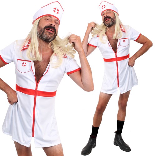 Stag fancy dress - mens, nurse