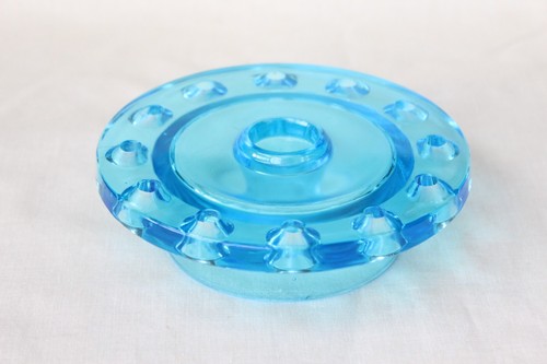 Art deco turquoise blue - blue, glass