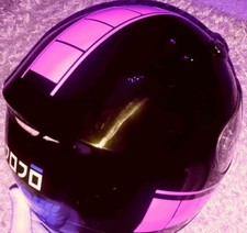 HELMET/TANK STICKERS DECALS speed PINK GLOSS MOTORCYCLE RACING KENNY COLOURS 