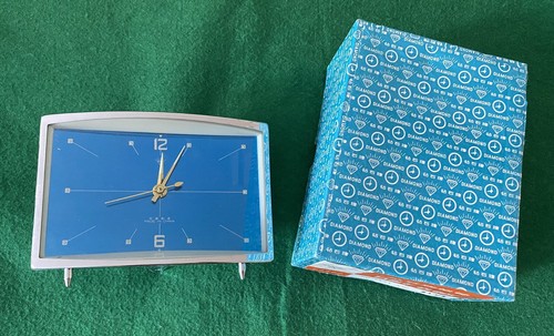 Vintage diamond table clock - diamond,