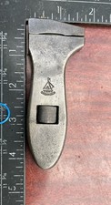 Richards Tent Vintage Adjustable Spanner Wrench 4” Motorcycle old Tool