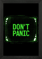Don't Panic Retro Monitor