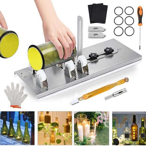 Glass bottle tting - bottle, cu-tting