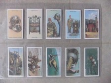 Deep Sea Diving Cards. Siebe Gorman, Heinke, Galeazzi. Complete set of 50 cards.