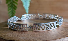 Linked Bracelet - Charles Rennie Mackintosh Inspired - 925 Silver Birmingham