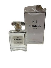 CHANEL No.5 Parfum Empty Glass Perfume Bottle With Case And Cellophane Cover