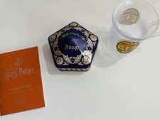 Harry Potter Chocolate Frog Souvenir Tin W 5 Collectible Cards Butterbeer Cup