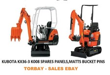 Kubota kx36 k008 spares - kubota,