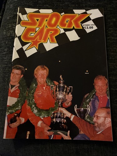 Stock car magazine october - car,