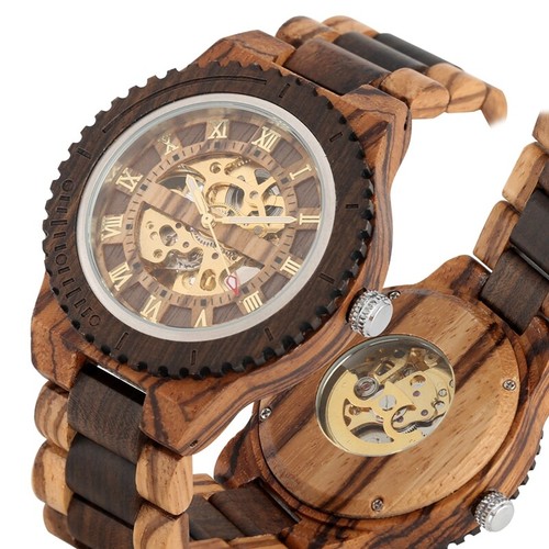 Men full wooden watch - men,
